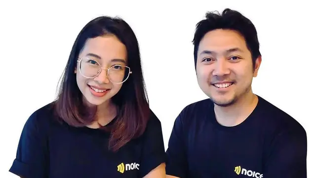Rado Ardian dan Niken Sasmaya kini menjadi Chief Executive Officer (CEO) dan Chief Business Officer (CBO) platform Noice.