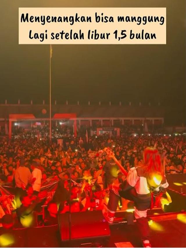 6 Momen Detik-Detik Tantri Kotak Jatuh dari Panggung Setinggi 2 Meter, Ini Kondisinya