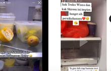 7 Potret Isi Kulkas Teuku Wisnu dan Shireen Sungkar yang Dinilai Kotor dan Acak-acakan oleh Netizen