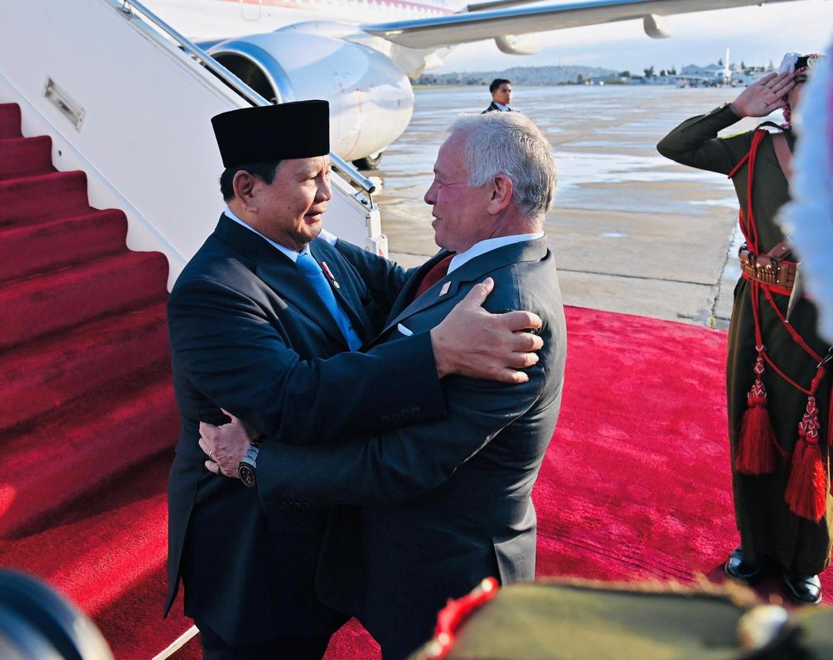 Prabowo-Raja Abdullah II