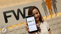 Peluncuran FWD 24/7 Digital Service tersebut dilakukan untuk membawa terobosan baru dalam hal pelayanan nasabah yang dilengkapi dengan fasilitas LiveChat dan Whatsapp Messenger secara real-time, Jakarta, Senin (9/5). (Liputan6.com/Immanuel Antonius )