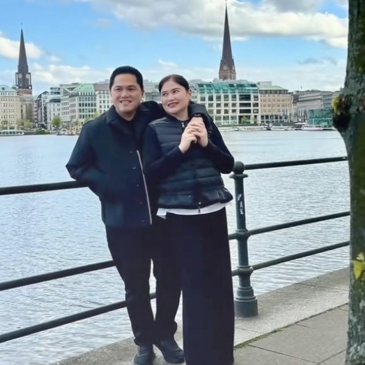 erick thohir dan istri