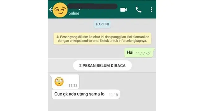 6 Chat Kocak ke Mantan Pacar Ini Bikin Geleng Kepala
