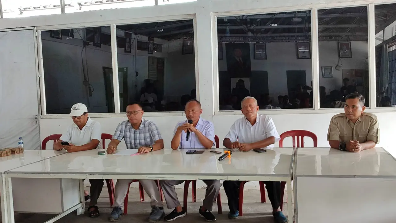 Ketua Gerindra Gunungkidul beserta jajaran partai