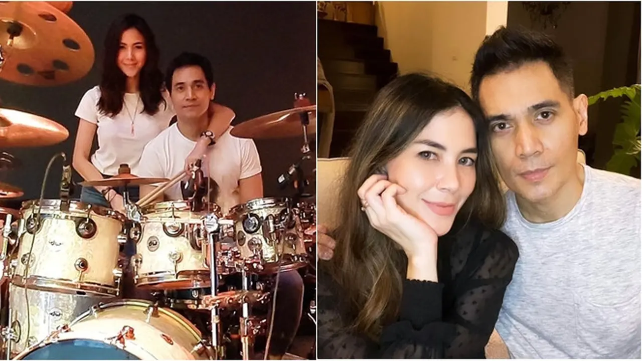 6 Potret Kebersamaan Tyo Nugros Eks Drummer Dewa 19 dan Kekasih, Tampil Mesra