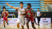 Bali United Basketball meraih kemenangan menghadapi Bima Perkasa Jogja di GOR Purna Krida Kerobokan, Bali pada Jumat petang (7/2/2025). (Bola.com/Alit Binawan)