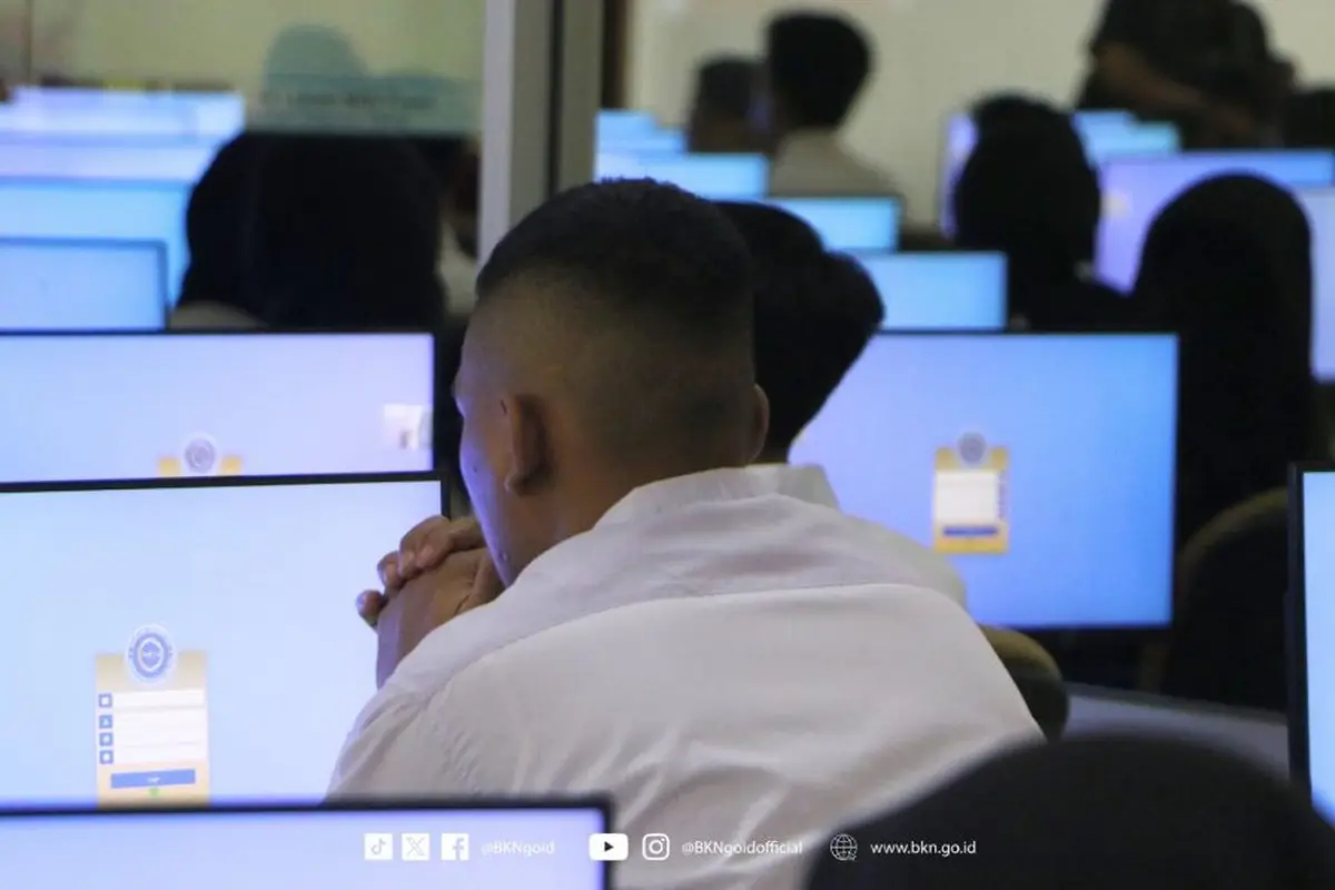 Pelamar seleksi CASN atau CPNS 2023 yang dinyatakan lulus atau Memenuhi Syarat (MS) pada tahapan administrasi akan melanjutkan Seleksi Kompetensi Dasar (SKD) bagi pelamar CPNS mulai 09 November 2023. Dok BKN