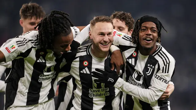 Foto: Juventus Pesta Gol ke Gawang Cagliari, Bianconeri Melaju ke Perempat Final Coppa Italia