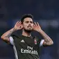 Suso mencetak gol penyeimbang untuk AC Milan saat bertanding melawan Lazio pada pekan ke-24 Liga Italia Serie A (13/2/2017). (doc. AC Milan)