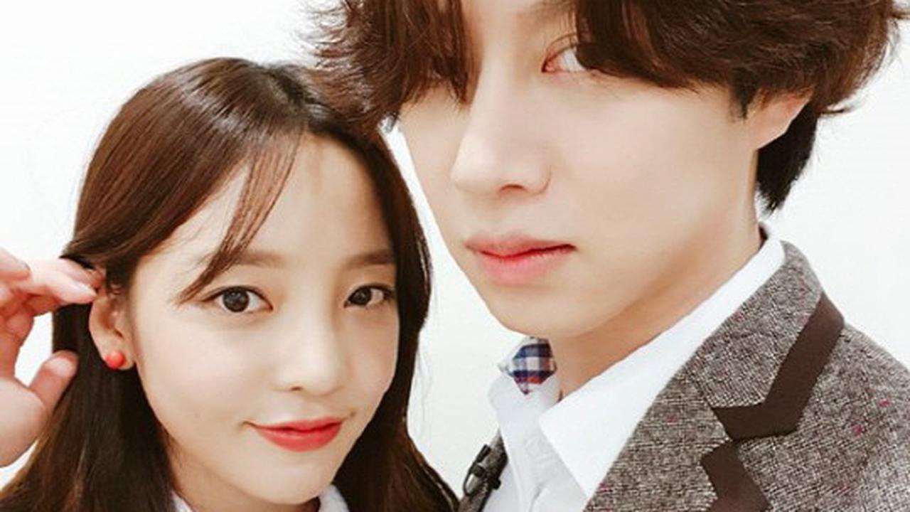 Goo Hara dan Heechul Super Junior (V Daum)