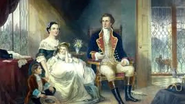 U.S. Presiden. George and first lady Martha Washington. (mountvernon.org)