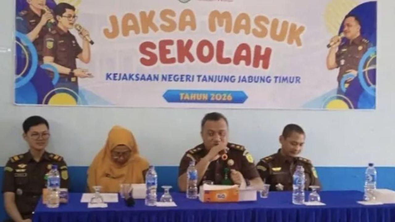 Kejari Tanjabtim Jambi Tingkatkan Pemahaman Hukum Anti-Kekerasan di Kalangan Pelajar