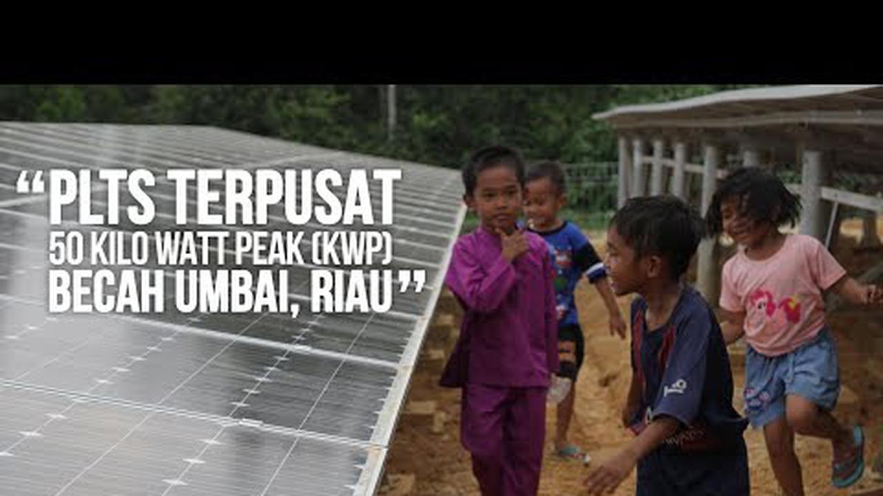 PLTS terpusat 50 kWp Bencah Umbai