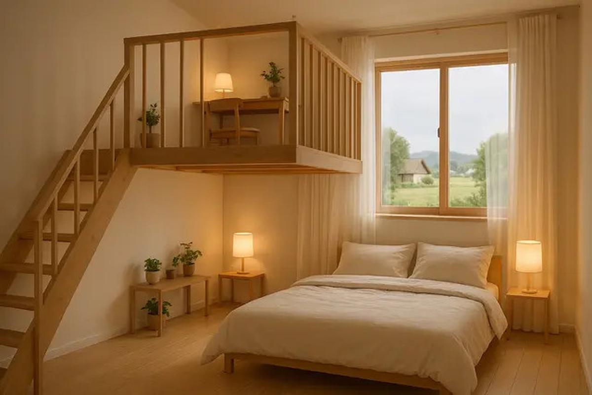 7 Inspirasi Desain Kamar Mezzanine di Rumah Minimalis, Bisa Jadi Pilihan untuk Hunian Mungil