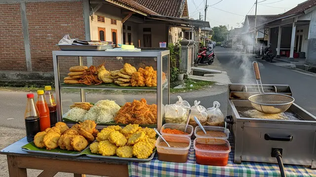 Ide usaha gorengan sore hari bakwan sayur