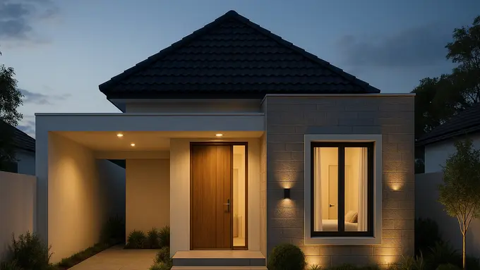 Desain Rumah Ukuran 5x15 Meter