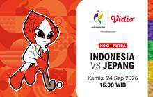 Indonesia vs Jepang - Asian Games 2026 Men’s Hockey: Perjuangan dan Semangat Tim Underdog di Vidio