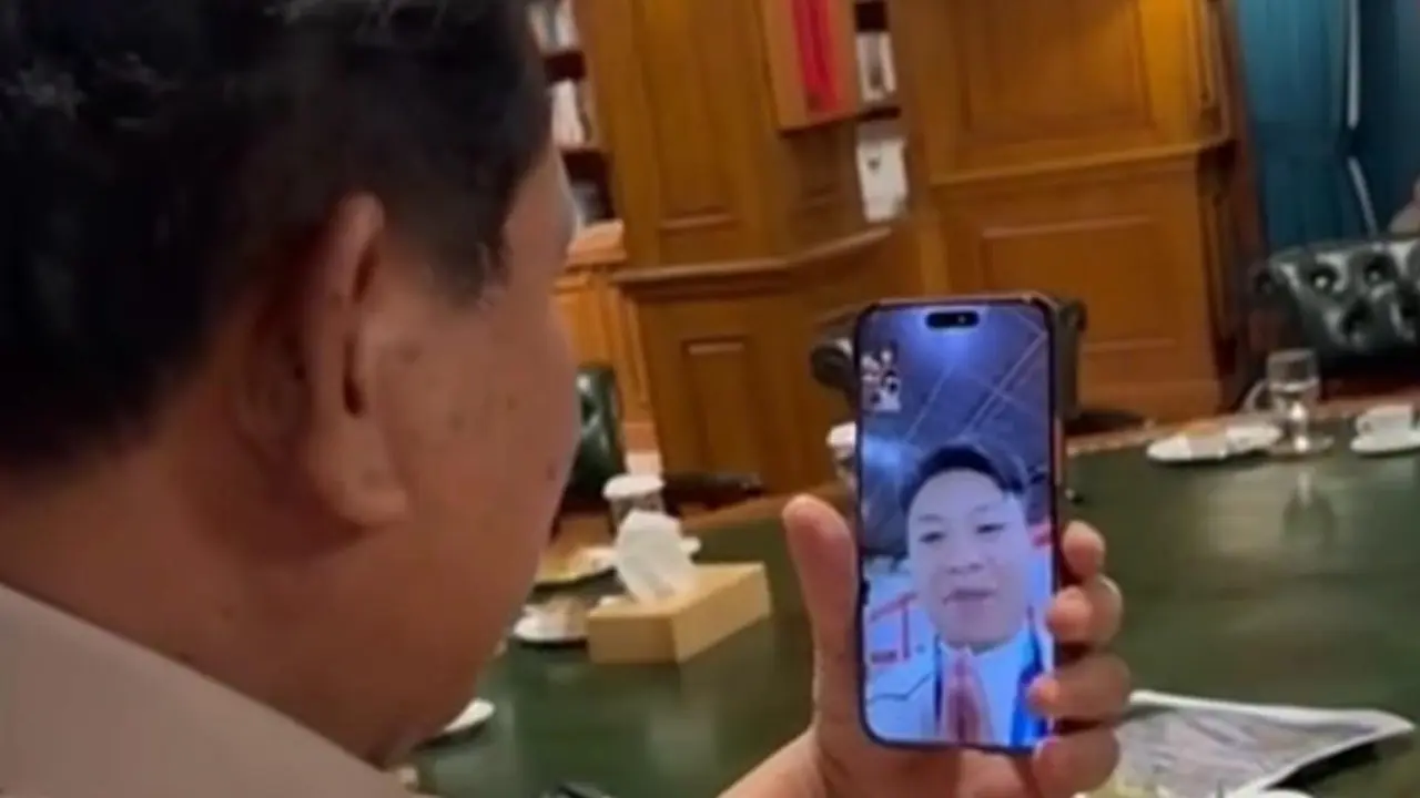 Prabowo Video Call Rahmat Erwin Usai Raih Emas Asian Games