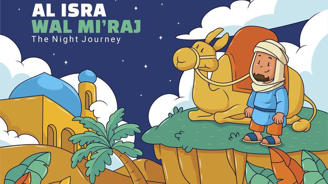 Ilustrasi Isra Miraj