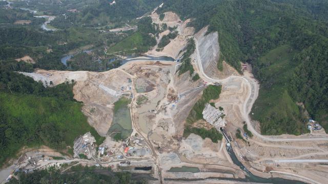 PT Brantas Abipraya (Persero) terus mengakselerasi pembangunan Bendungan Bulango Ulu di Kabupaten Bone Bolango, Provinsi Gorontalo