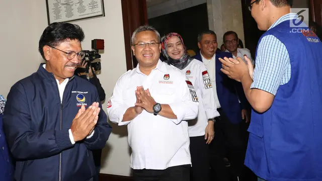 KPU Sambangi Partai Nasdem Untuk Verifikasi Faktual