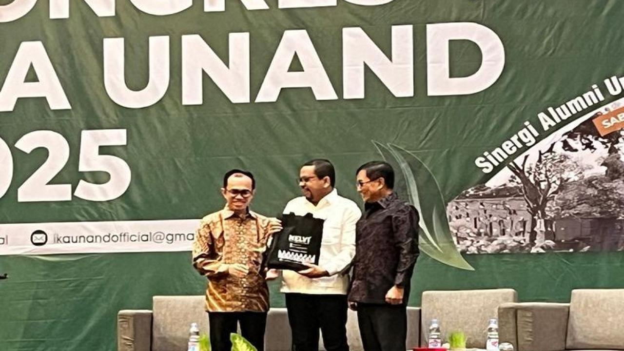 Rektor Unand Tegaskan IKA Unand Kekuatan Strategis Dorong Perubahan Nasional