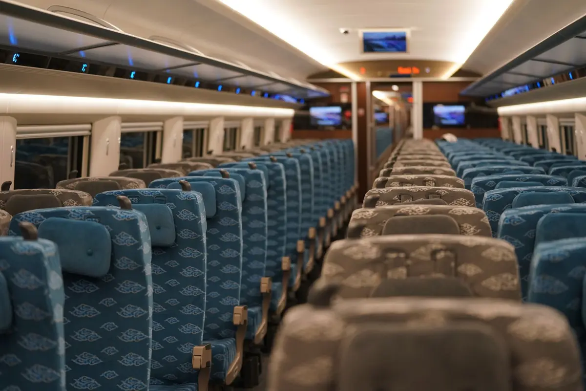 Pencurian bantal di kereta cepat Whoosh. (Dok. PT KCIC).