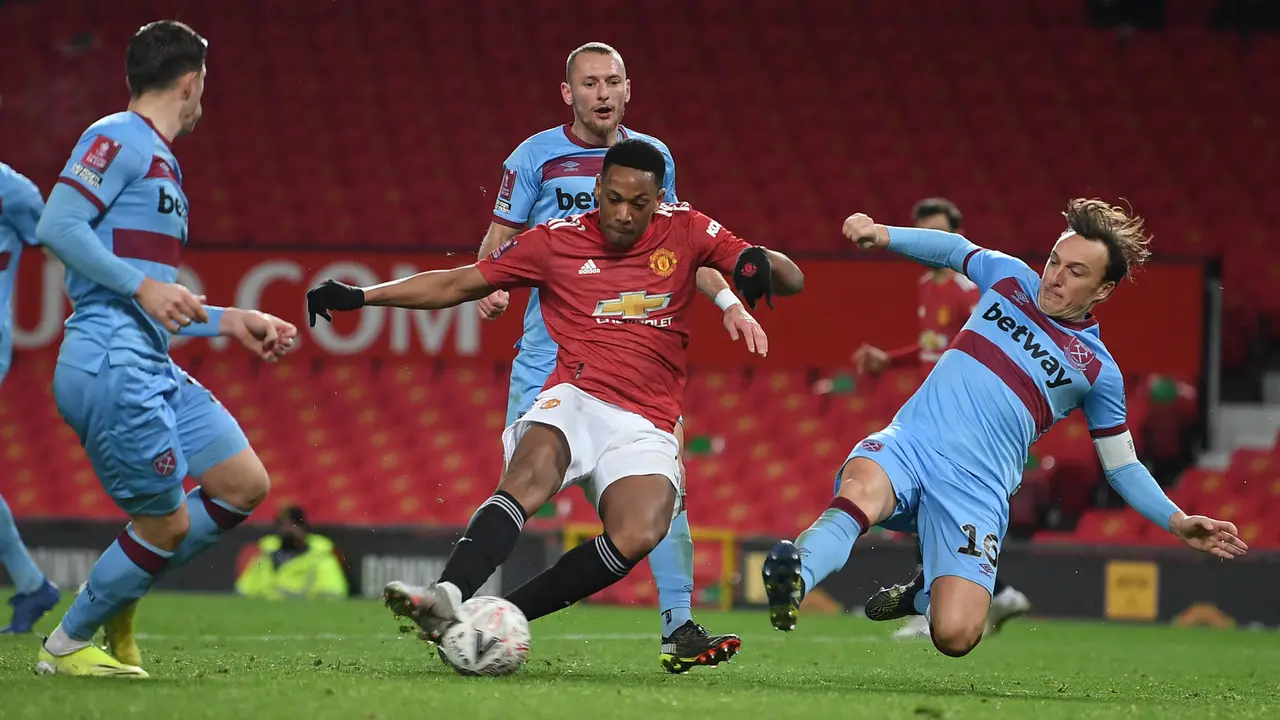 FOTO: Manchester United Lolos ke Babak Perempatfinal Piala FA usai Tekuk West Ham 1-0
