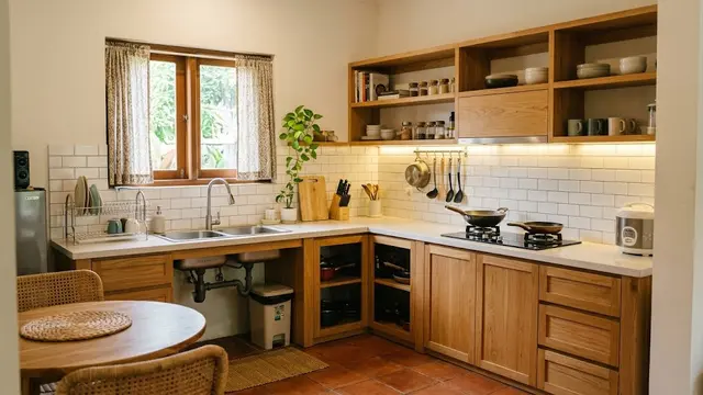Desain Dapur yang Cocok untuk Wanita Pencinta Rumah Rapi
