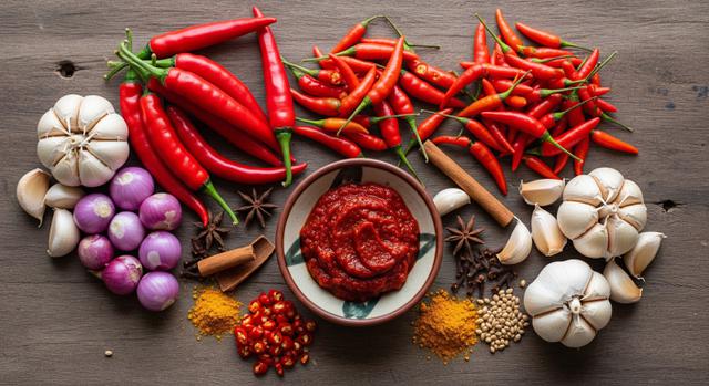 Bahan-bahan Resep Bumbu Merah Nasi Goreng Jawa Timuran