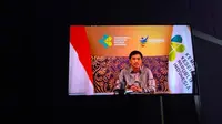 Wakil Menteri Kesehatan Republik Indonesia Dante Saksono Harbuwono melalui keterangan video dalam Roche Innovation Day, Sabtu (10/12/2022). Foto: Ade Nasihudin.