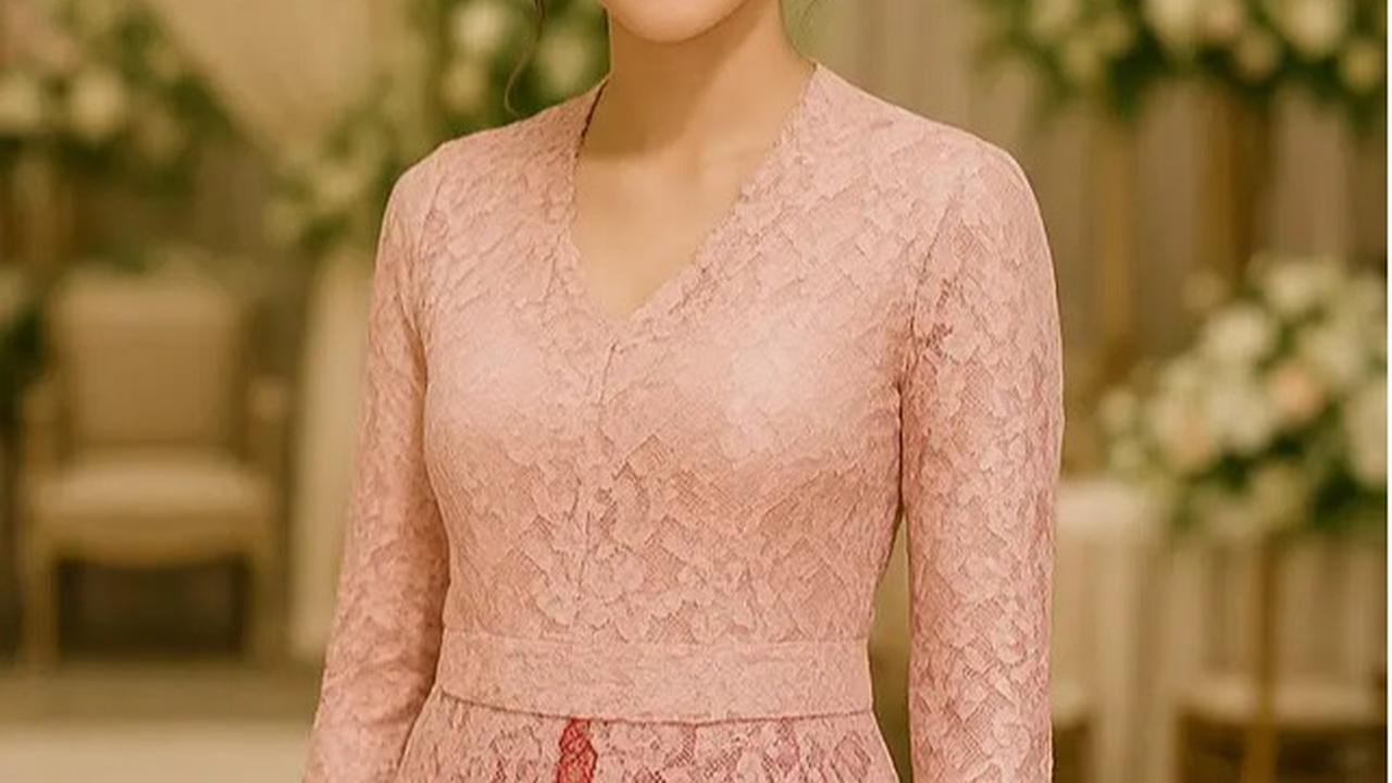 Ilustrasi Baju Bridesmaid Brokat