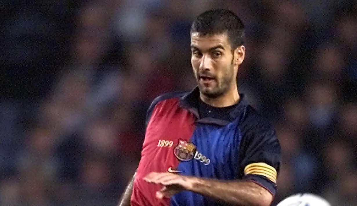 3. Pep Guardiola - Pelatih Manchester City ini pernah melakoni peran sebagai anak gawang. Legenda asal Belanda, Johan Cryuff lah yang kemudian membawanya masuk ke tim junior Barcelona hingga menjadi salah satu pesepak bola sukses di dunia. (Patrick Hertzog)