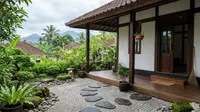 10 Desain Teras Rumah Kecil Tanpa Kursi, Bikin Area Mungil Jadi Estetik