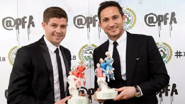 Steven Gerrard dan Frank Lampard