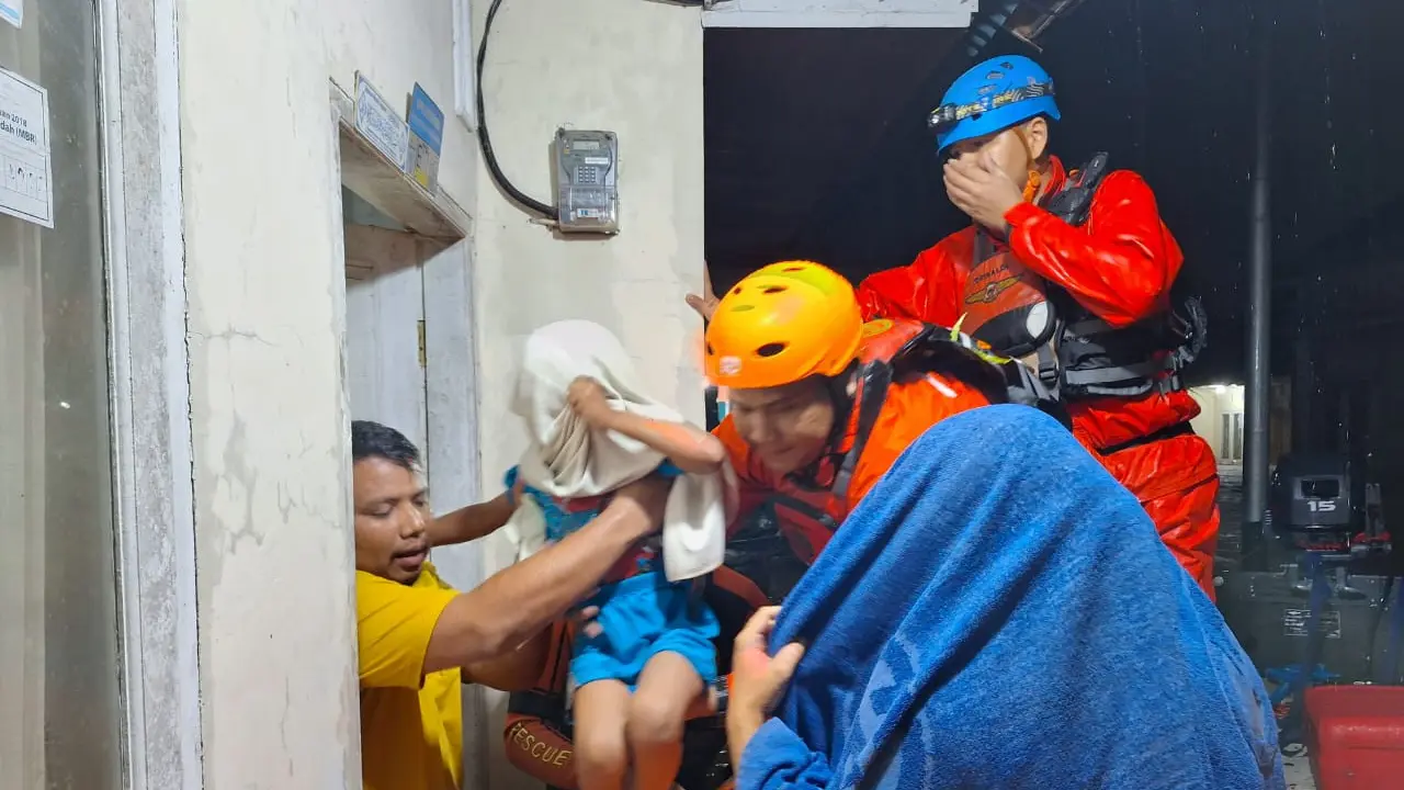 Banjir Kota Padang, Kamis (7/4/2024). (Liputan6.com/ ist)