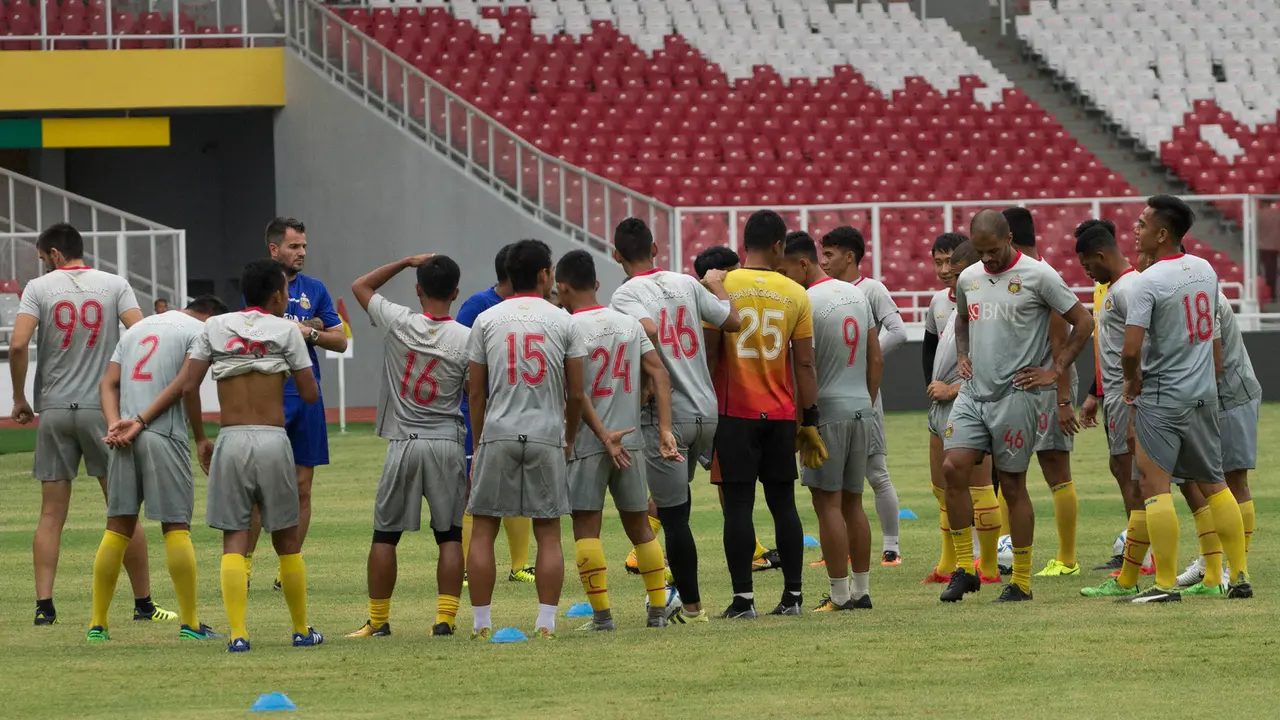 FOTO: Bhayangkara FC Berlatih Jelang Laga Melawan Wakil J-League