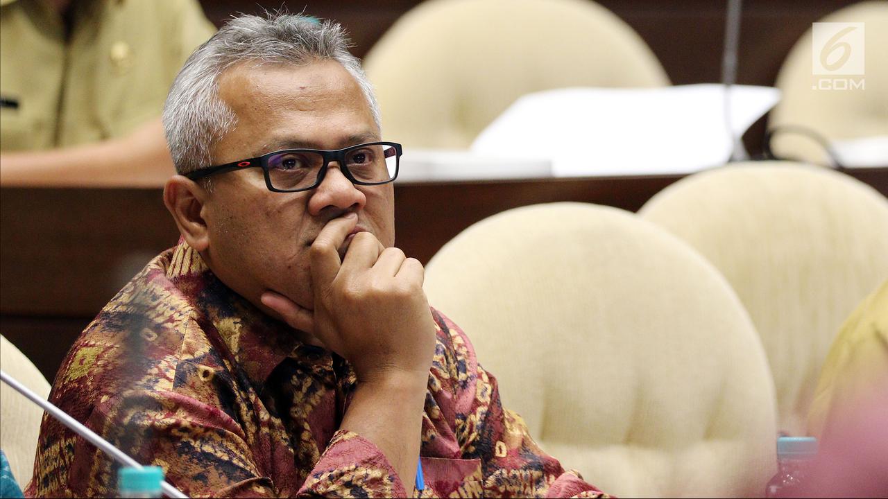 KPU Rapat dengan DPR Bahas Peraturan Pemilu 2019