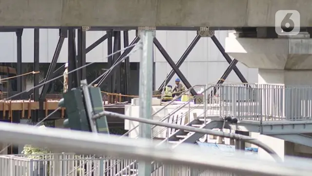 Habiskan Rp 30 Miliar, Begini Progres Pembangunan Skybridge MRT Asean-Halte CSW