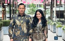 Temani AHY Kunjungan Kerja ke Amerika, Penampilan Cantik Annisa Pohan Kala Berbatik Tuai Sorotan