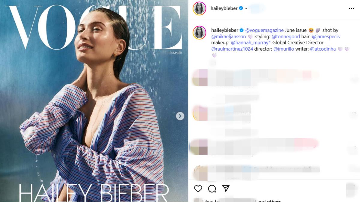 Gaya Berani Hailey Bieber di Sampul Vogue, Justin Bieber Kena Semprot