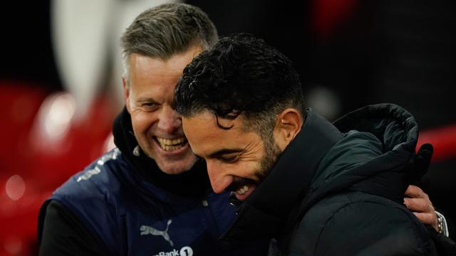 Foto: Senyum Semringah Ruben Amorim saat Raih Kemenangan Perdana Bersama Manchester United