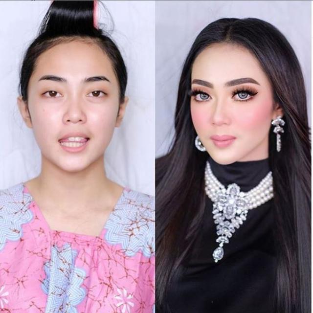 Viral Video Makeup Artist Ubah Wanita Jadi Mirip Syahrini Lifestyle Liputan6 Com