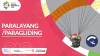 Logo Cabang Baru Asian Games 2018_Paralayang/Paragliding (Bola.com/Adreanus Titus)