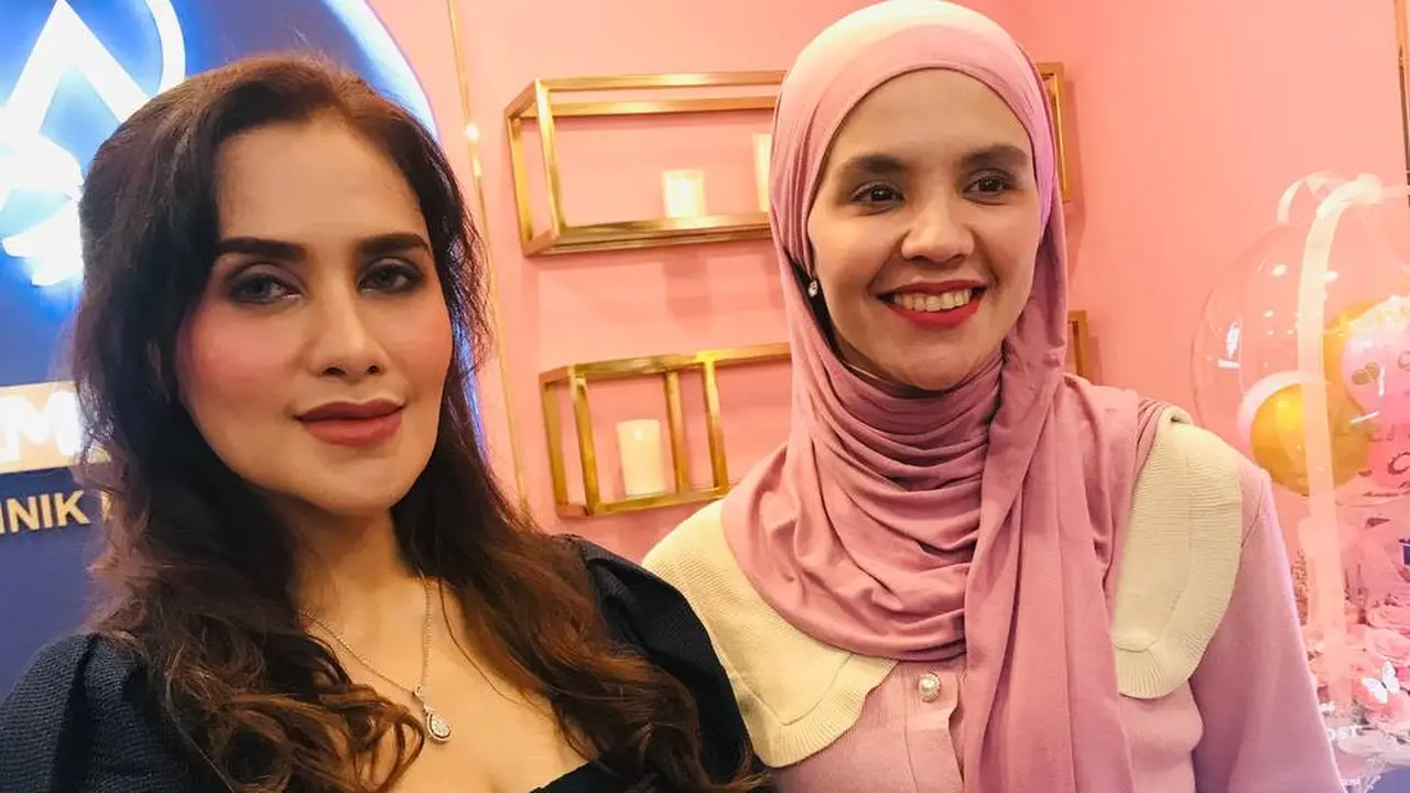 Aldila Jelita bersama dr. Hawa Kristina Glandy.
