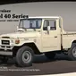 Sejarah Land Cruiser Seri 40 terbentang antara 1960 hingga 1984. Meskipun begitu, seri Land Cruiser ini masih digemari hingga sekarang (Foto: toyota-global).