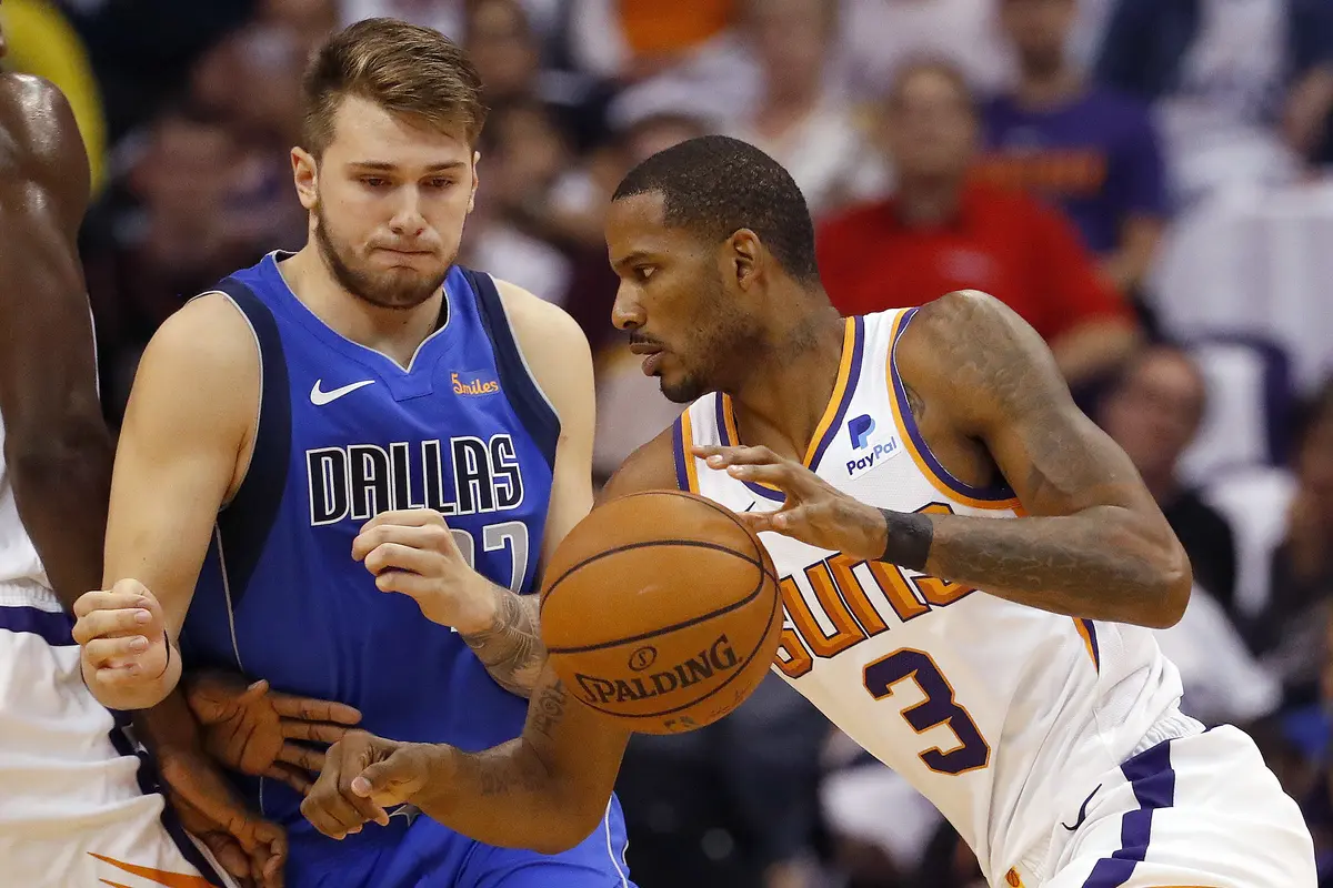 Luka Doncic pada laga perdananya di NBA