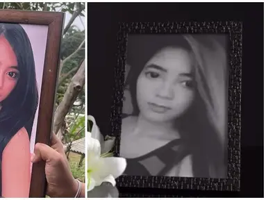 Jika foto keduanya disandingkan, Nayla Purnama dan almarhumah Vina bak pinang dibelah dua. Rambut yang digerai dan kenakan baju tanktop stripes hitam – biru dongker membuat Nayla sangat mirip dengan almarhumah Vina. Tak hanya sekadar busana dan rambut, makeup dan mata belo mantan artis cilik ini juga memengaruhi kemiripannya dengan Vina Cirebon. (Liputan6.com/IG/@nayladpurnama)