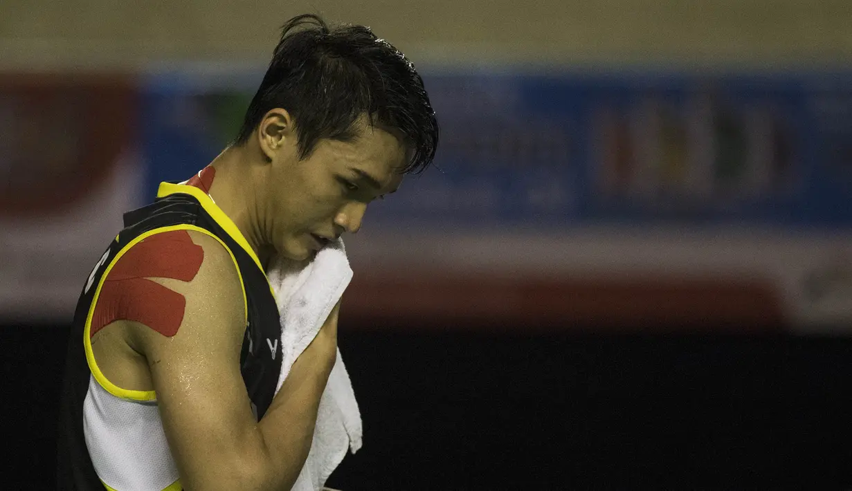 Saat ini dirinya menjadi salah satu tunggal putra muda yang paling menonjol di Indonesia. (Bola.com/Vitalis Yogi Trisna)