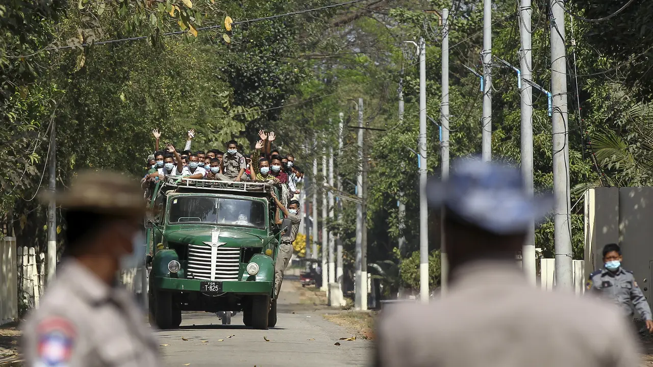 Kudeta Myanmar, Militer Bebaskan Lebih Dari 23 Ribu Tahanan